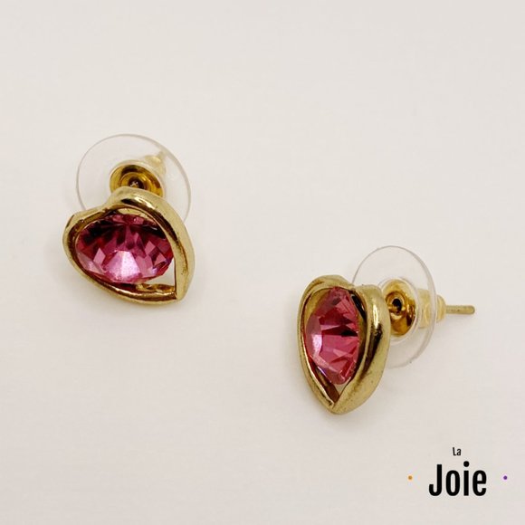 Heart Pendant Necklace & Earring Jewelry Set - Picture 2 of 3